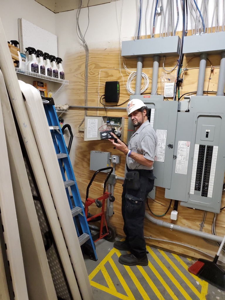 Casale Electrician at work